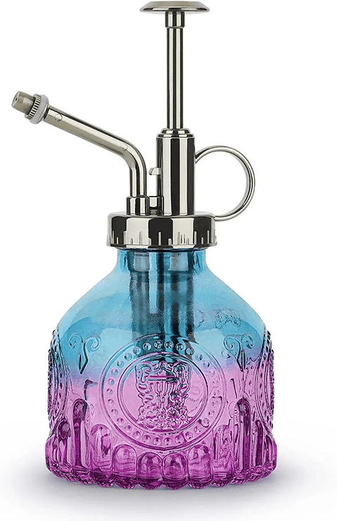 Regadera Spray Vintage En Vidrio x200ml Rociadora Atomizado