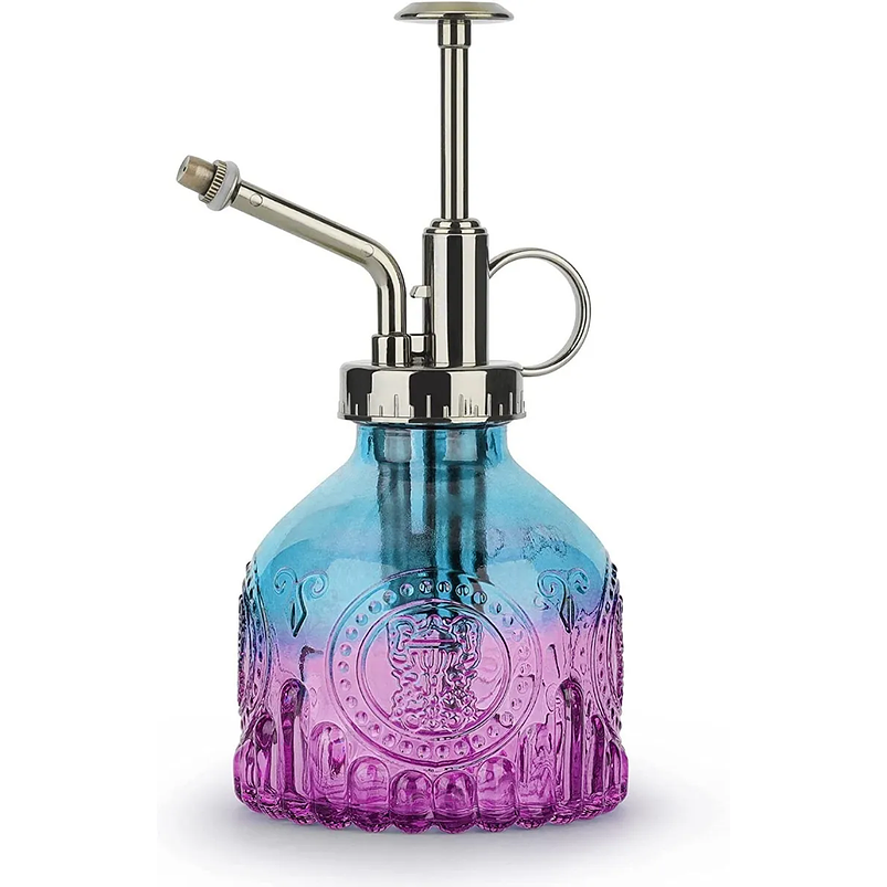 Regadera Spray Vintage En Vidrio x200ml Rociadora Atomizado 1