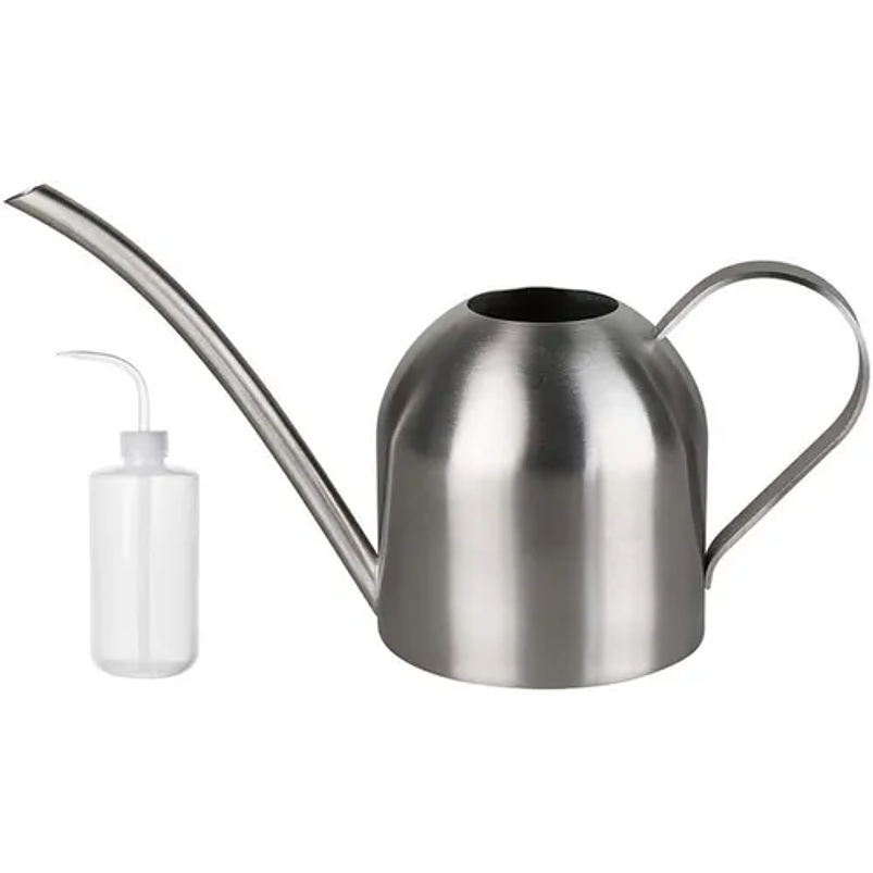 Regadera Moderna De Plantas x1 Litro Acero Inoxidable 33oz 1