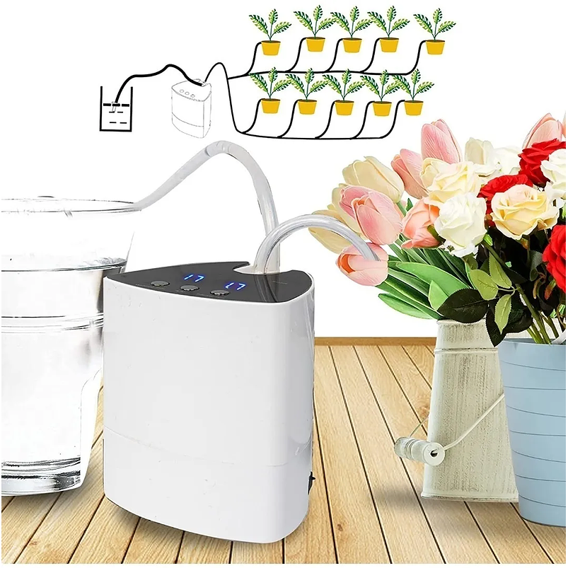 Kit Sistema Riego De Plantas Por Goteo 10 Plantas 1