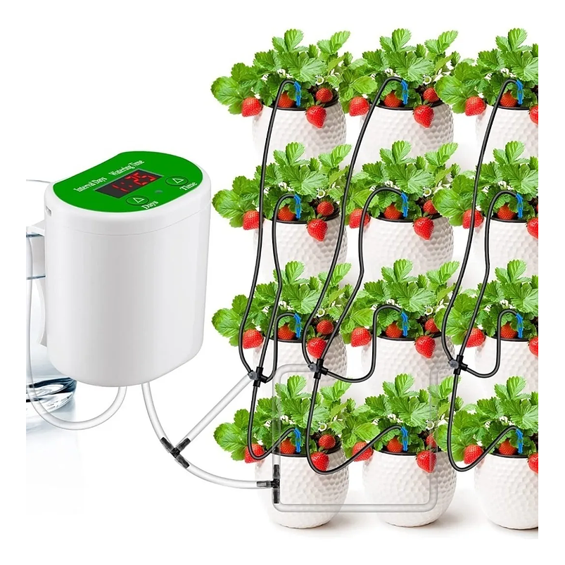Kit De Riego De Plantas Para 12 Automático Digital 1