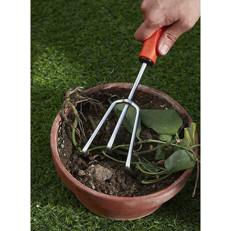 Kit Herramientas Jardinería x5 Piezas En Acero Inoxidable 3