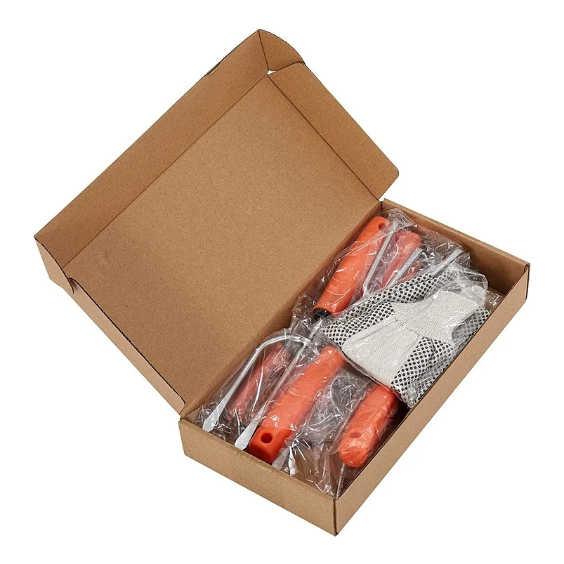 Kit Herramientas Jardinería x5 Piezas En Acero Inoxidable 2