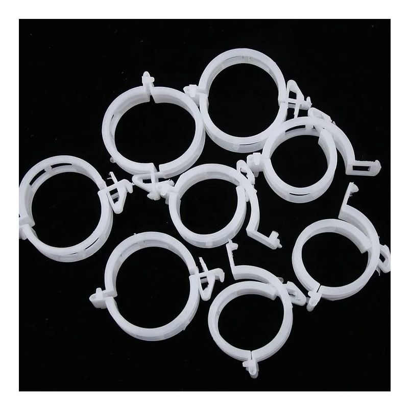 Clip Gancho Amarre De Plantas/hortalizas Apoyo Plástico x20 Unidades 2