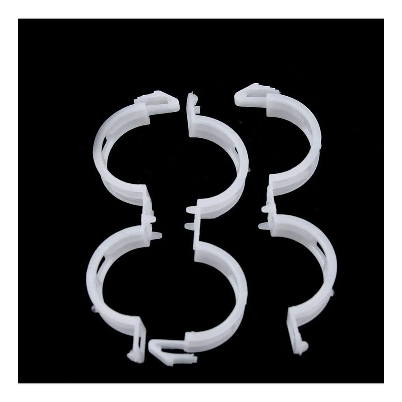 Clip Gancho Amarre De Plantas/hortalizas Apoyo Plástico x20 Unidades 6