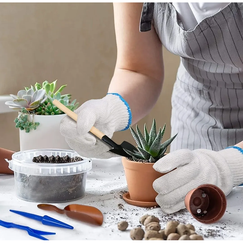 Kit Herramientas De Jardín x13 Piezas Cactus y Suculentas 5