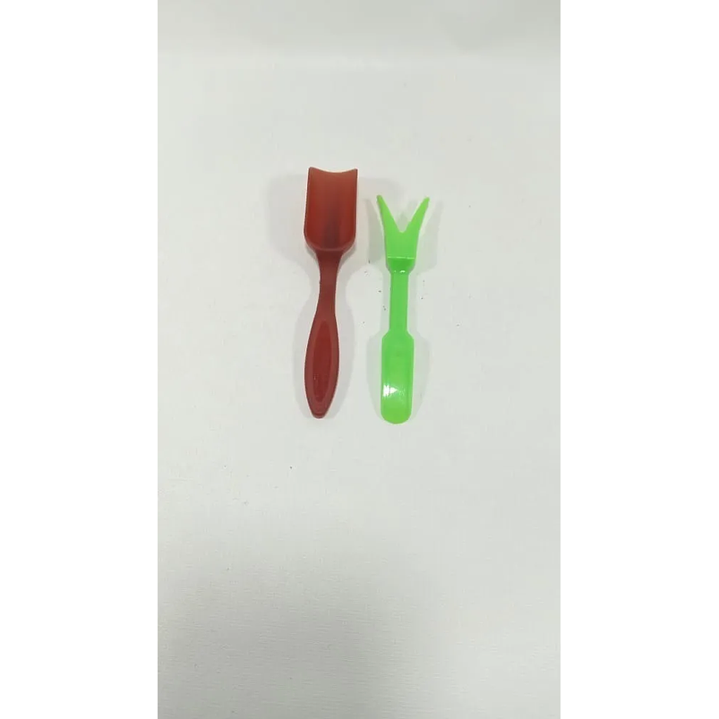 Kit Herramientas Siembra Plástico x4 Piezas Plantas Pequeña 3