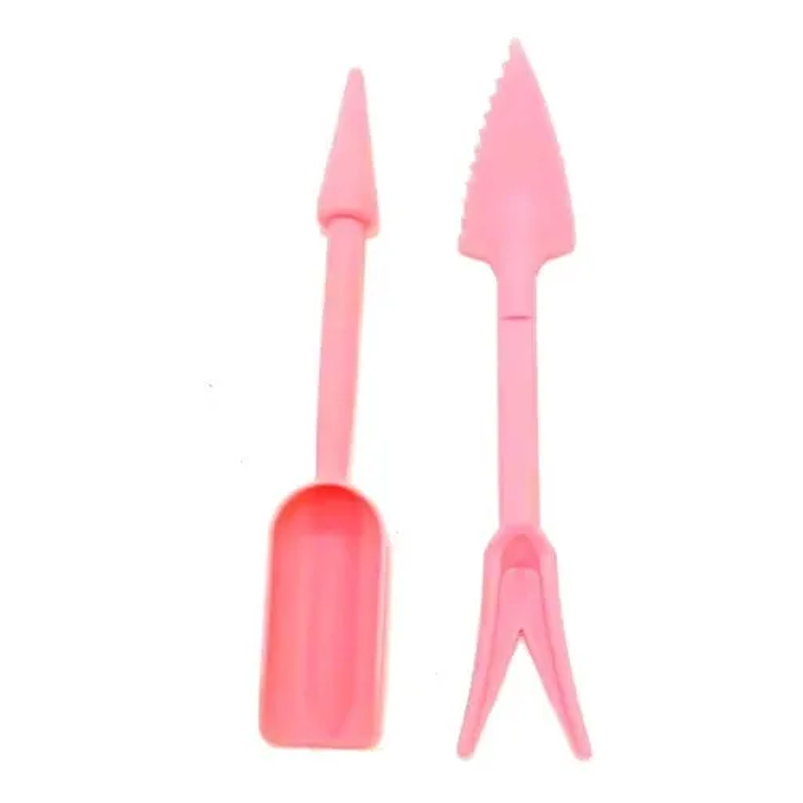 Kit Herramientas Siembra Plástico x4 Piezas Plantas Pequeña 9