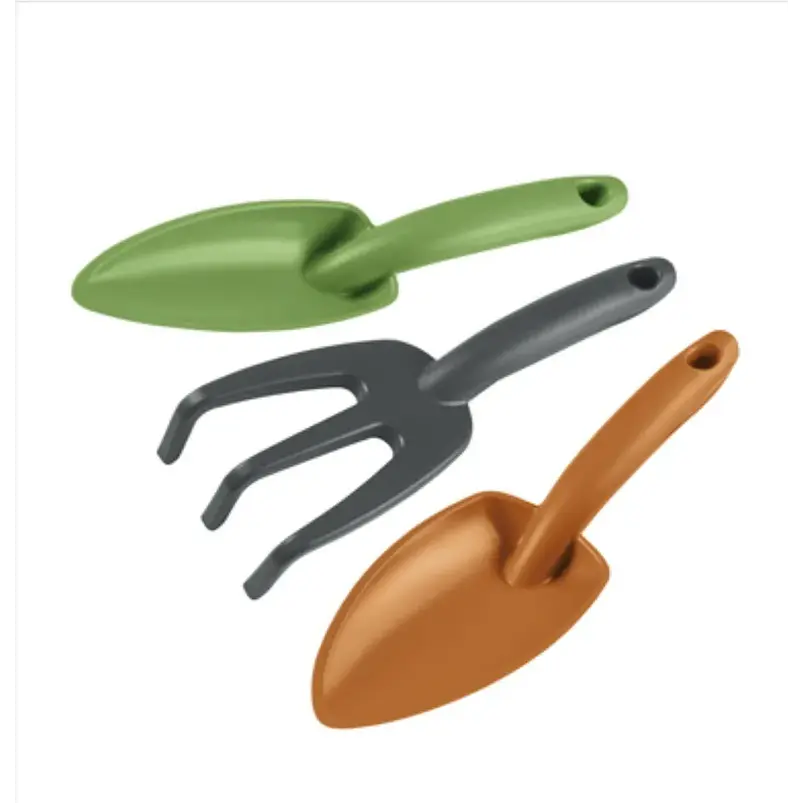 Kit Herramientas Para Jardín x3 Plástico Firme 1ra Calidad 1