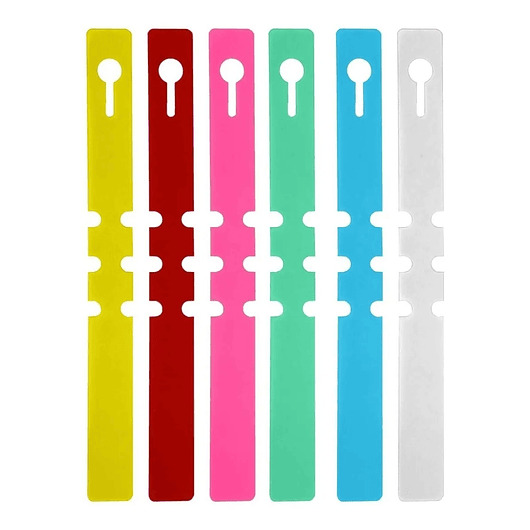 Etiquetas Plantas Plástica Marcar Bandeja Vivero x100 Colgar 4