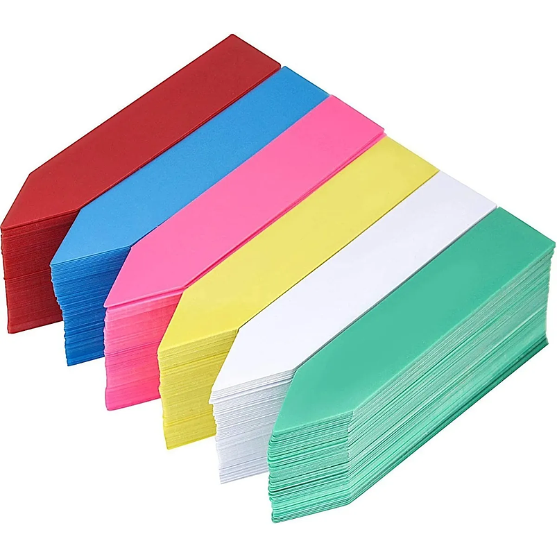 Etiqueta De Plantas Plástica Marcar Rectangular x50 Unidades 1