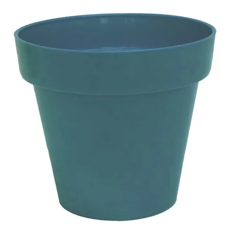 Soporte de Maceta para Mesa más Maceta Plástica Brillante 14cm Negro 18