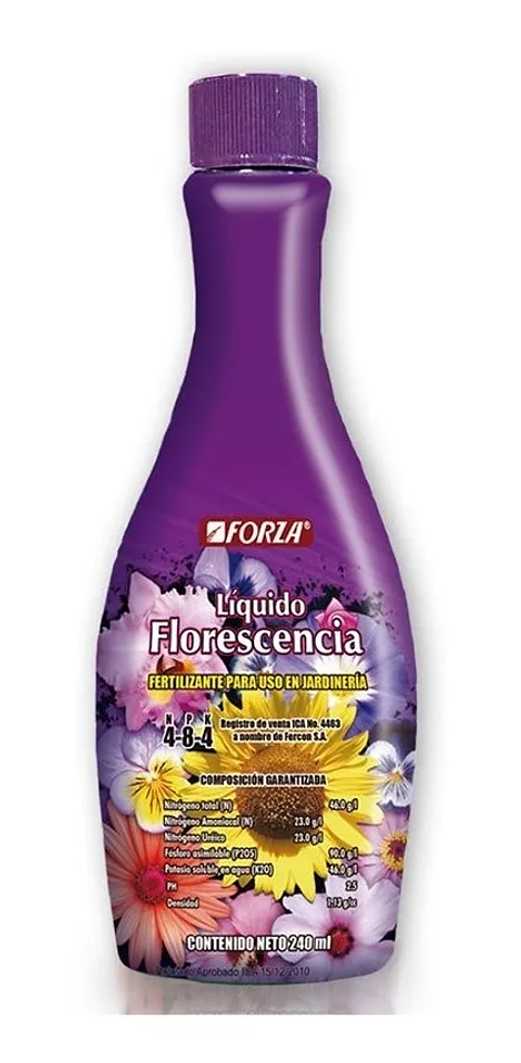 Florecedor Liquido Florescencia De Plantas x240ml Flores 