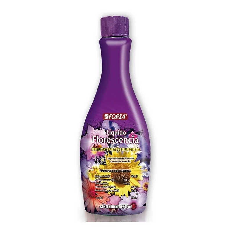 Florecedor Liquido Florescencia De Plantas x240ml Flores  1