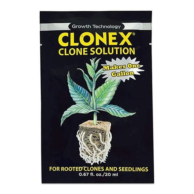 Agente Clonador y Enraizado Clonex Solution 1 Sobre Para 1 galón  1