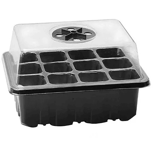 Bandeja Germinación Semillas x01 Unidad Cúpula Plástica 1