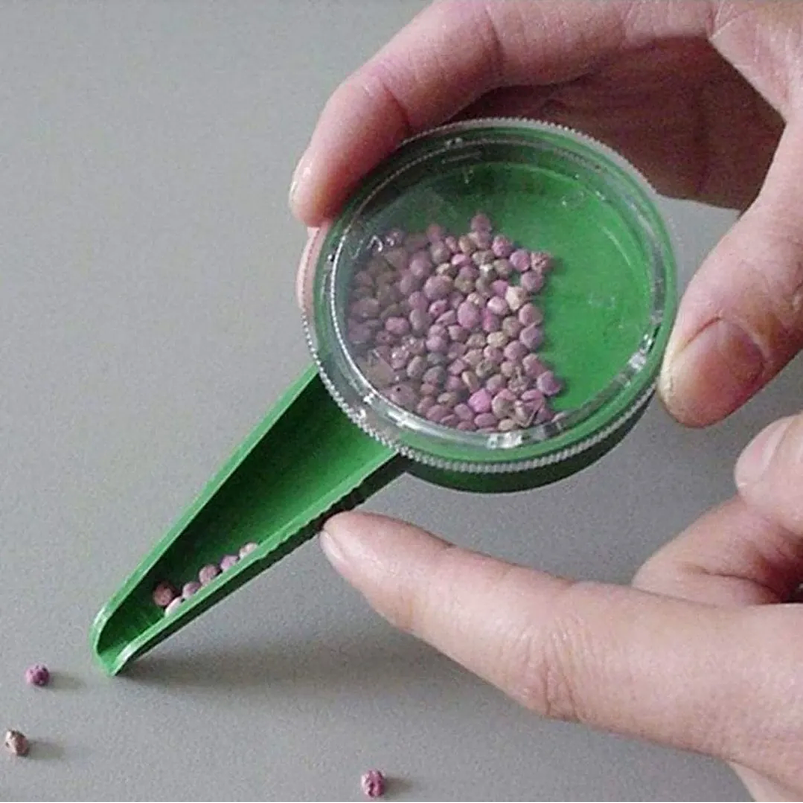 Dispensador De Semillas x5 Ajustes Más 2 Herramientas De Siembra 7