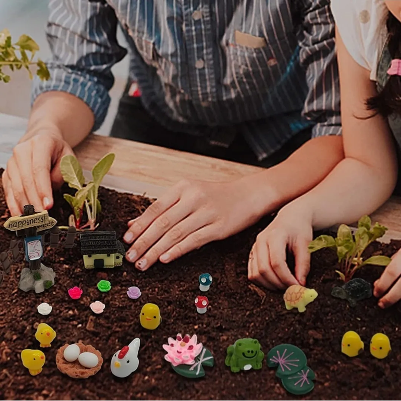 Mini Kit Jardín Decorativo Hadas Jardín y Terrario x112 pieza 4