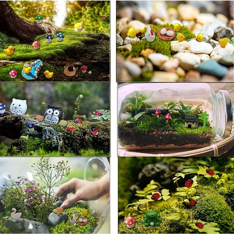 Mini Kit Jardín Decorativo Hadas Jardín y Terrario x112 pieza 6