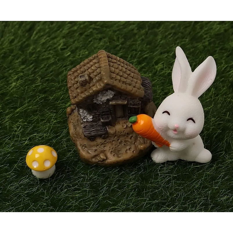 Mini Figuras Jardín Decorativo Bonsái Terrario Animales x54 Piezas  5