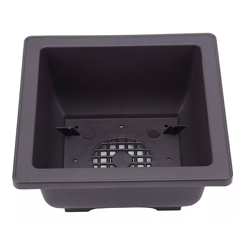 Maceta de Bonsai Plastica Cuadrada 12x12cm Plantas Ornamental 2