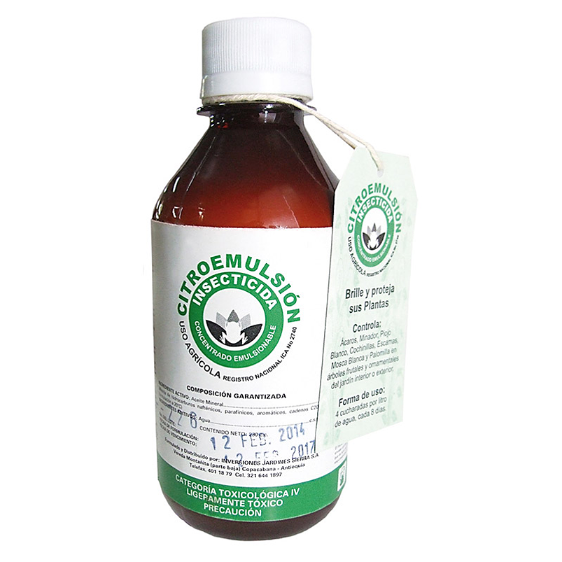 Citroemulsion Insecticida x500cc Cuidado De Plantas 1