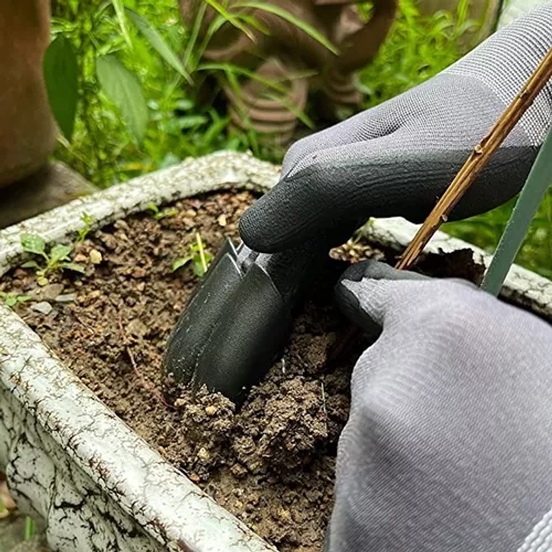 Guantes de Jardinería x2 Pares más garras y Herramientas 5