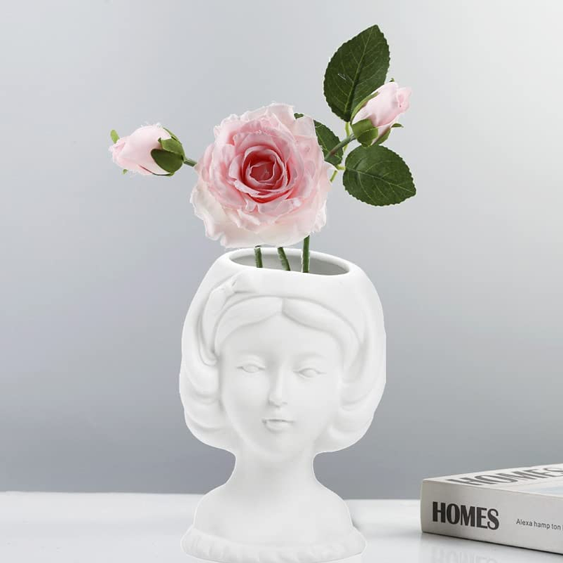 Juego Macetas Cerámica Fina x3 Unidades Cactus y Suculentas 2