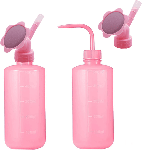 Botella De Riego De Apretar X500ml Plantas más Tapa Regadera