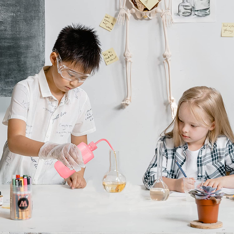 Botella De Riego De Apretar X500ml Plantas más Tapa Regadera 8
