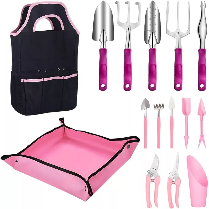 Kit Herramientas Suculentas Cactus x14 Piezas más bolso Premium 1