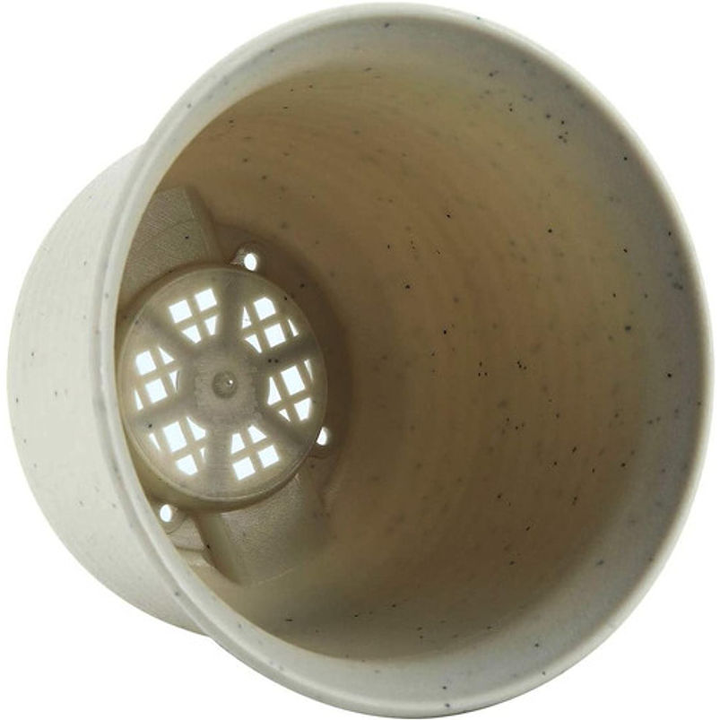 Maceta Plástica Plantas 15cm Diámetro x11cm Alto más plato 5