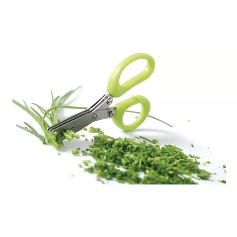 Maceta Plastica Blanco 16cm x 15cm Incluye Tijera 3 Laminas Redonda más Tijeras Blanco 5