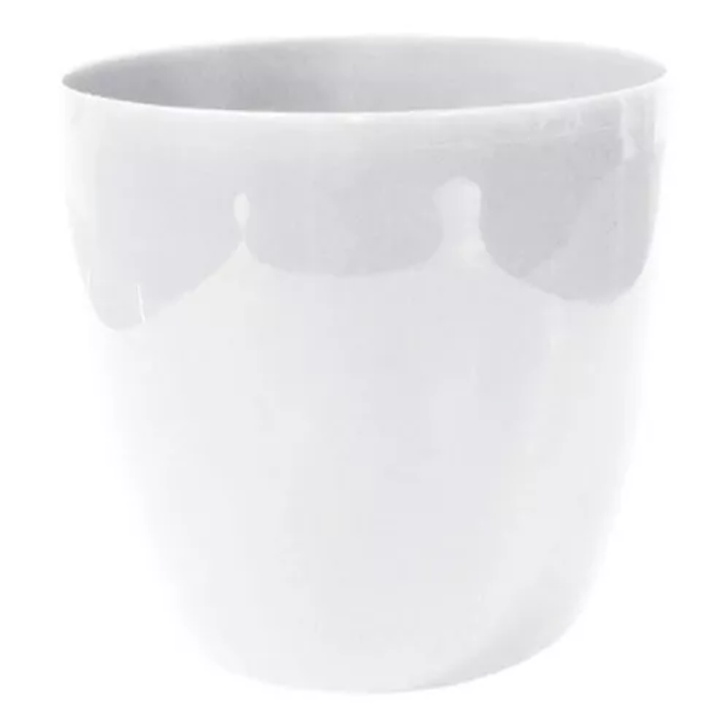 Maceta Plástica Bahía Colores 14cm Diámetro x13,4cm Alto Fina 14