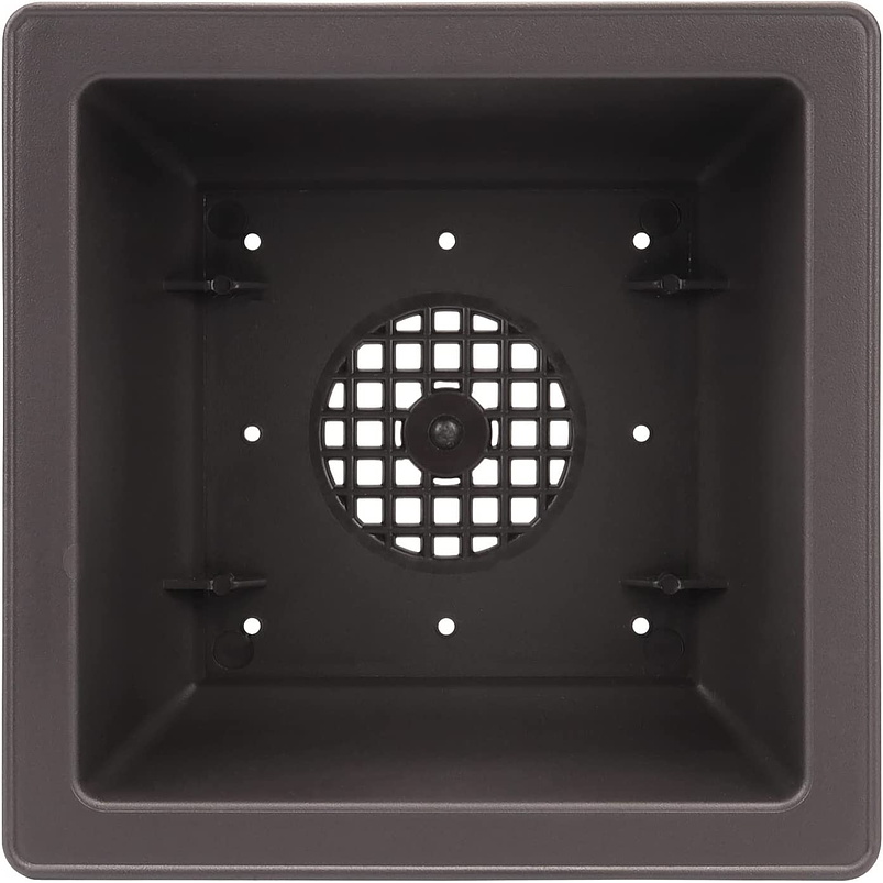 Maceta de Bonsai Plastica Cuadrada 12x12cm Plantas Ornamental 7