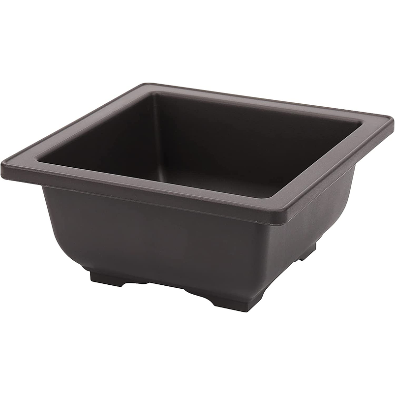 Maceta de Bonsai Plastica Cuadrada 12x12cm Plantas Ornamental 1