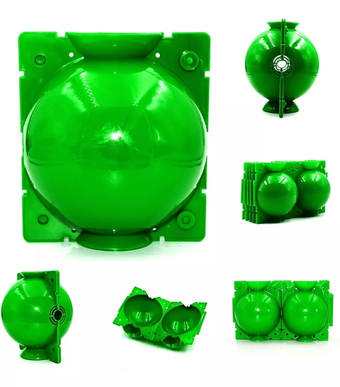 Esqueje Bola Plástica X5 Propagación Raiz Enraizamiento T-s