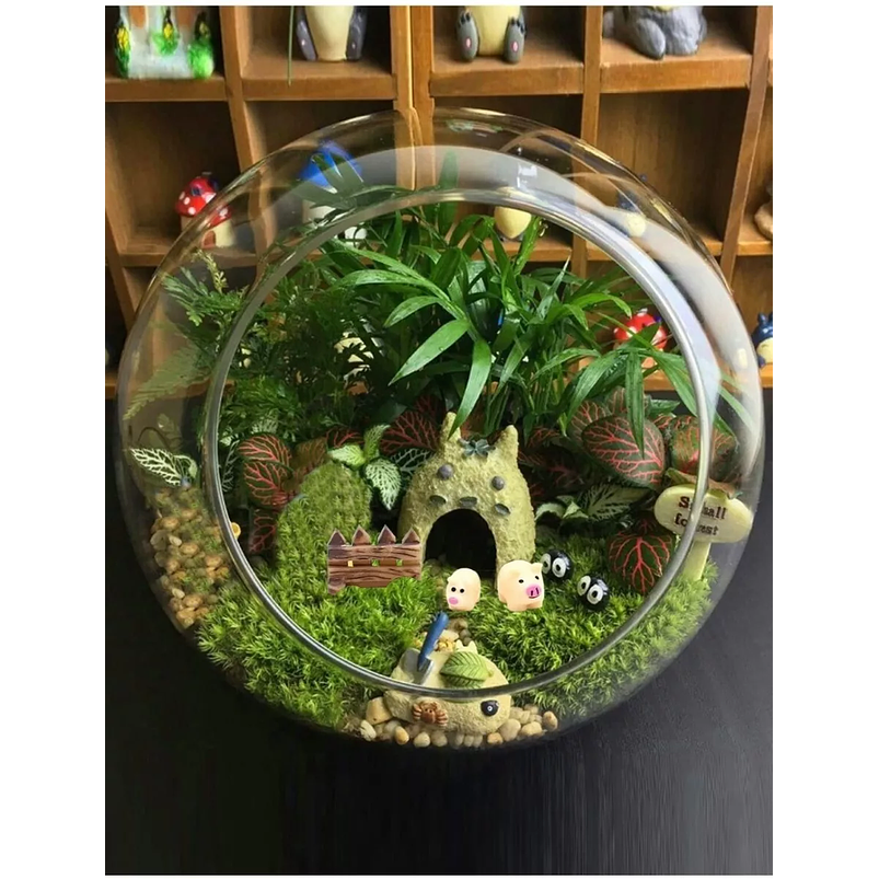 Mini Kit Jardín Decorativo Hadas Terrario X24 Piezas 3