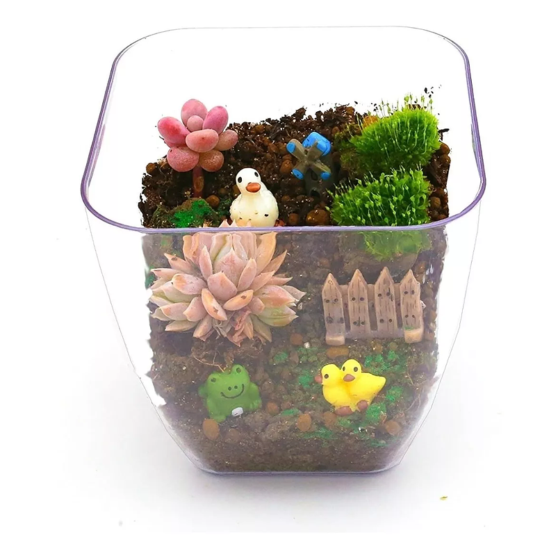 Mini Kit Jardín Decorativo Hadas Terrario X24 Piezas 4