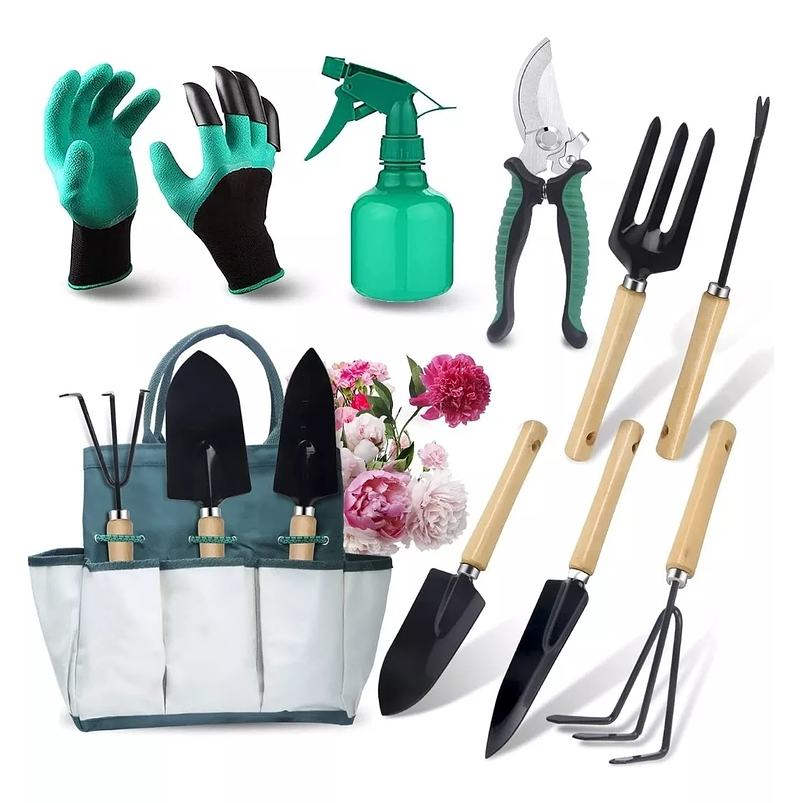 Kit Herramientas Plantas, Siembra, Cactus, Suculentas X9 1