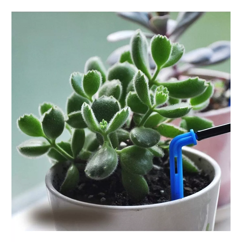 Kit Riego Por Goteo Plantas En Maceta X20mtrs 1/8 - 4