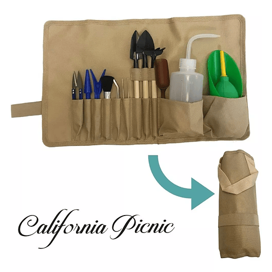 Kit Herramienta Jardín Cactus X 13 Piezas +estuche 1