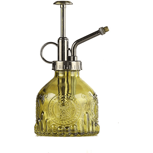 Regadera Spray Vintage En Vidrio x200ml Rociadora Atomizado 12