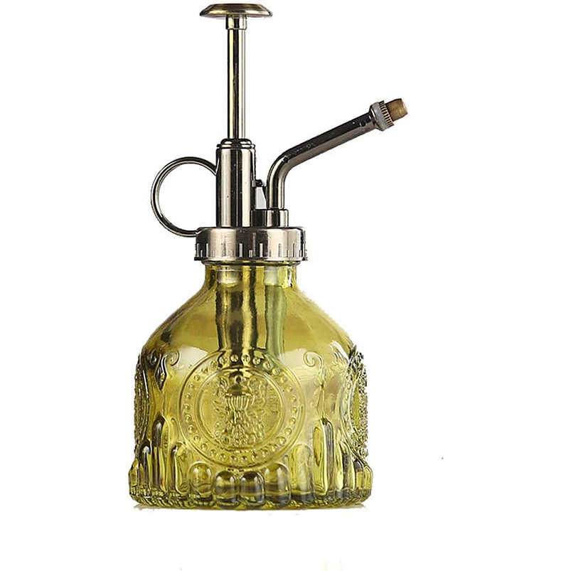 Regadera Spray Vintage En Vidrio x200ml Rociadora Atomizado 12