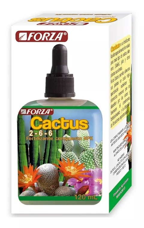 Forza Liquido Para Cactus Y Suculentas 120 Ml Cuidado Planta