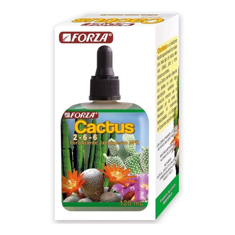 Forza Liquido Para Cactus Y Suculentas 120 Ml Cuidado Planta 1