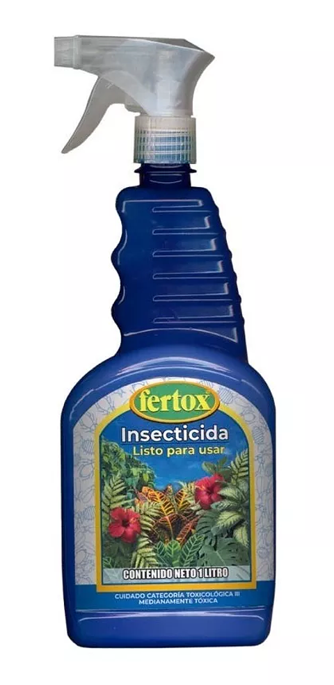 Fertox Insecticida Jardín 1 Lt Cuidado De Plantas