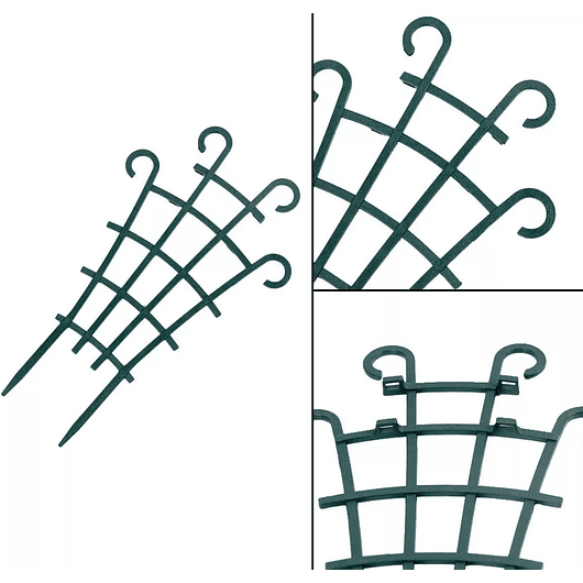 Soporte - Enrejado -Tutor Plástico Para Plantas Trepadoras x2 Unidades 5