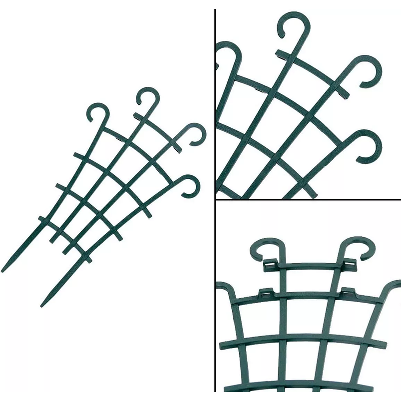 Soporte - Enrejado -Tutor Plástico Para Plantas Trepadoras x2 Unidades 5