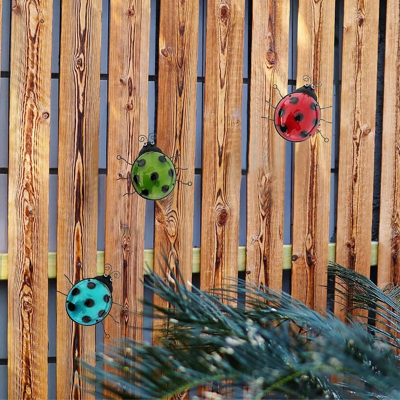 Set Figuras X3 Unid Decorativas Jardín - Pared 3